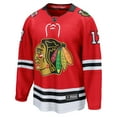 thumbnail image 2 of Men's Fanatics Nick Foligno Red Chicago Blackhawks Centennial Breakaway Player Jersey, 2 of 3