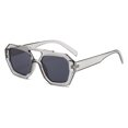thumbnail image 1 of Tendencias Piloto Gafas de sol Mujer Vintage Amarillo Marca Diseñador Gafas de sol Mujer Gran tamaño Popular Gafas Gafas Sombras UV400 Tan Jianjun unisex, 1 of 2
