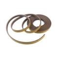 thumbnail image 2 of LC LICTOP 1 Roll 32.81ft Door and Window Seal Strip Self-Adhesive Soundproof Seal Strip High-Elasticity Foam Strip D Shape Brown 9*6mm/0.35*0.24inches, 2 of 6