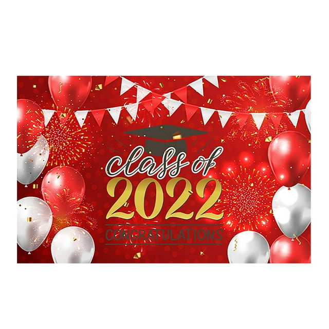 Ramiter Party Party Background Durable Large Cloth Poster Banner Selfie Graduation Home Decor