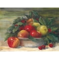 thumbnail image 2 of Rowan, Carol 18x15 White Modern Wood Framed Museum Art Print Titled - Apples and Holly, 2 of 4
