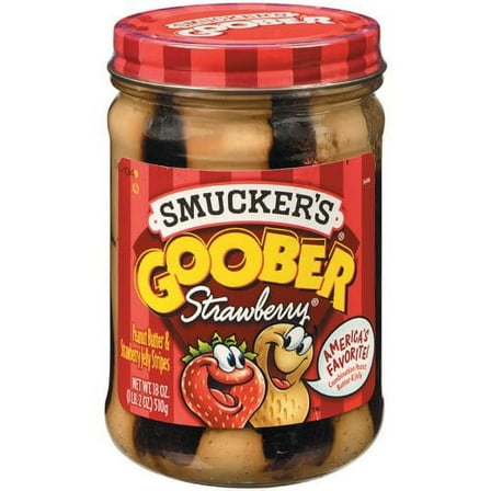 Smucker's Goober Strawberry Spread - 18oz (Pack of 14)