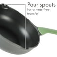 thumbnail image 5 of Kenmore Theodore 13 Inch Nonstick Cast Aluminum Saute Pan with Lid, 5 of 8