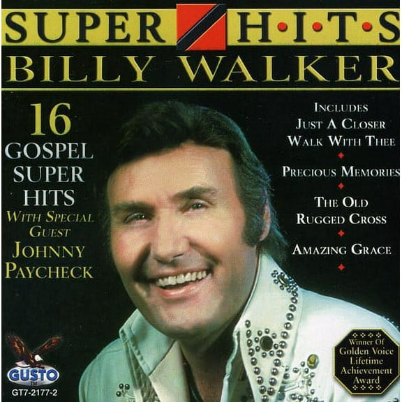 Billy Walker - 16 Super Hits - Christian Country - CD