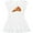 AA-White, variant on Inktastic Pizza Slice Girls Baby Dress