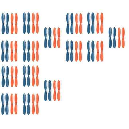 HobbyFlip Blue Orange Propeller Blades Props 5x Propellers Compatible with Cheerson CX-30w 3 Pack