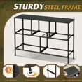 thumbnail image 5 of Dresser for Bedroom with 5 Drawers, Wide Chest of Drawers, Fabric Dresser, Storage Organizer Unit with Fabric Bins for Closet, Living Room, Hallway,21.65"Hight, 5 of 17
