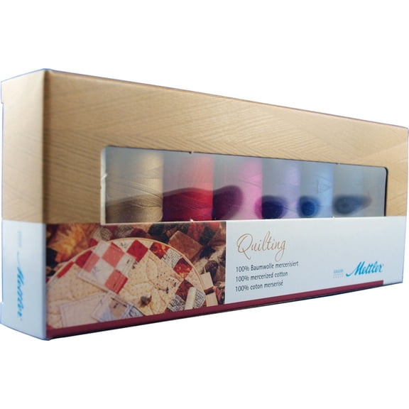 Mettler Cotton Machine Quilting Thread Gift Pack 8/Pkg-