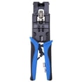 thumbnail image 2 of 3 Durable Coax Compression Crimper Tool BNC / RCA / F Crimp Connector RG59 / 58/6 Cable Wire Cutter Ajustable Crimping Plier, 2 of 8