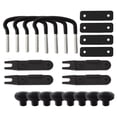 thumbnail image 1 of Universal Roof Box U-Bolts Clamps Practical Car Van Mounting Fitting Kit Easy Installation New, 1 of 5