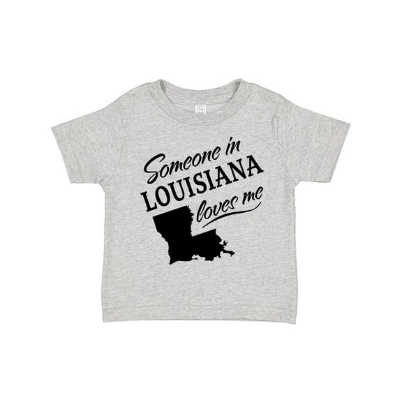 Inktastic Someone in Louisiana Loves Me Boys or Girls Toddler T-Shirt