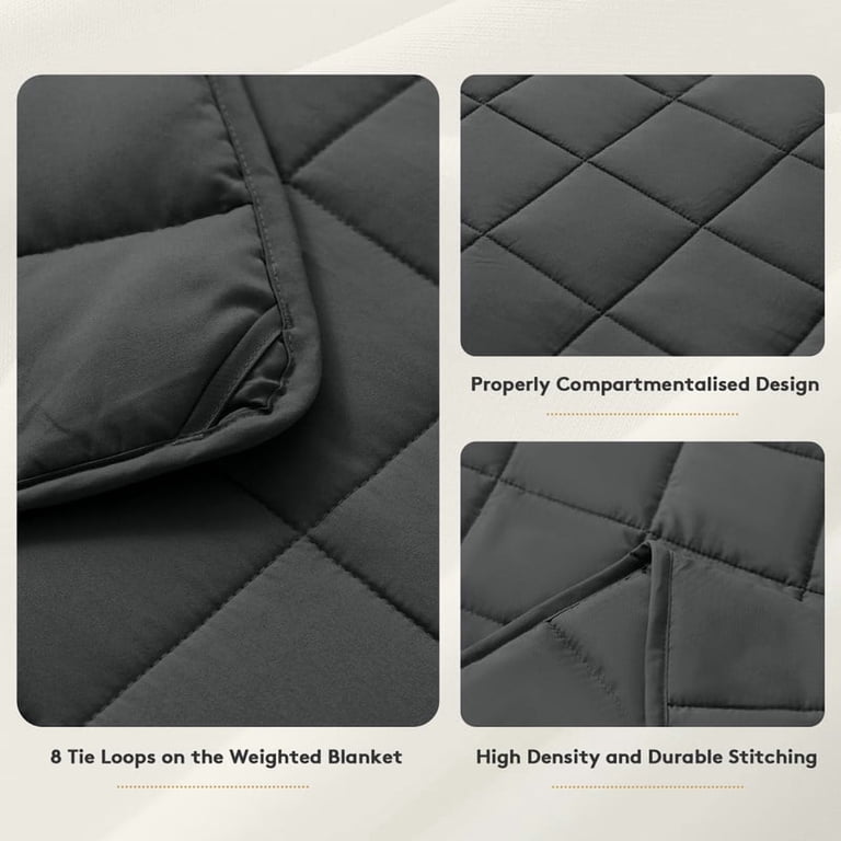 Fundaze Weighted Blanket, Queen 60x80 20lb Polyester photo 6