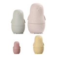 thumbnail image 1 of Muñeca Matryoshka de Silicona Baoblaze Juguetes Educativos para Edades Tempranas Apilador Montessori marrón amarillento, 1 of 8