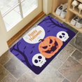 thumbnail image 4 of Pumpkin Spooky Door Mat,Non-Slip Doormat Happy Halloween Floor Entryway Rug 17x30 Inch Floor Mat for Room Winter Laundry, 4 of 6