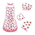 thumbnail image 1 of A Childrens Baking Set For Pretend Play With Apron And Hat 4-Piece Kit, 1 of 4