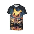 thumbnail image 6 of Teenage T-Shirt Kids 3D Print Graphic Shirts Summer Round Neck Short Sleeve Funny Cartoon Casual Top Tees for Youth Boys Girls, 6 of 8