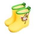 thumbnail image 5 of NAISIBABY Women Rain Boots, Toddler Non-Slip Soft Soled Waterproofed Outdoor Rainboots Yellow Size 9, 5 of 6