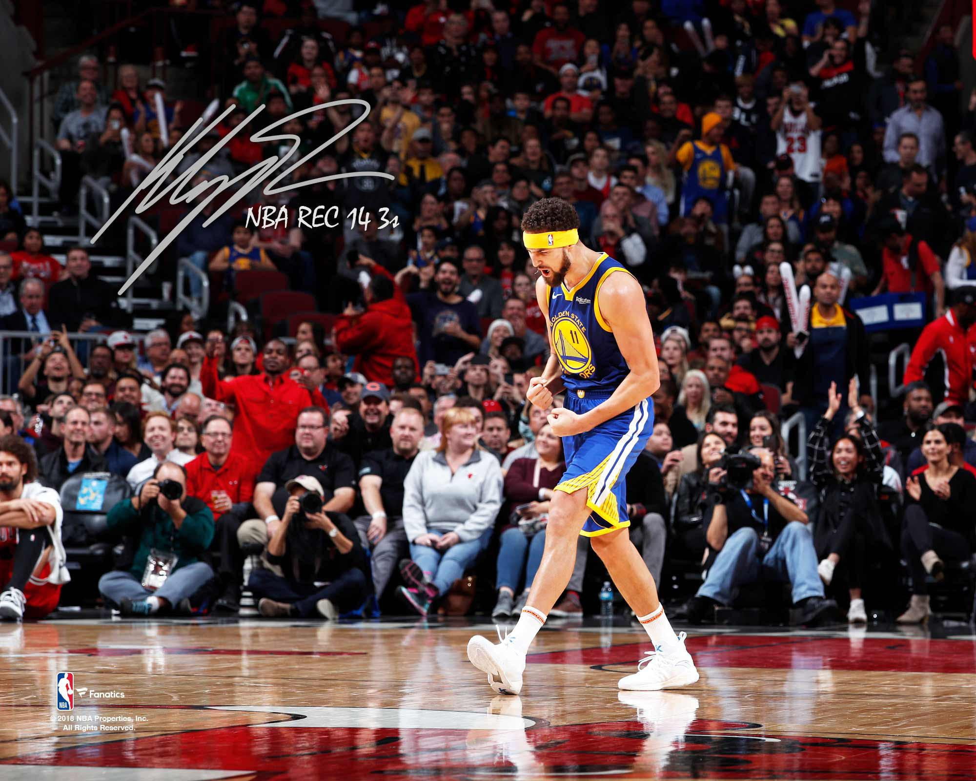 klay thompson memorabilia