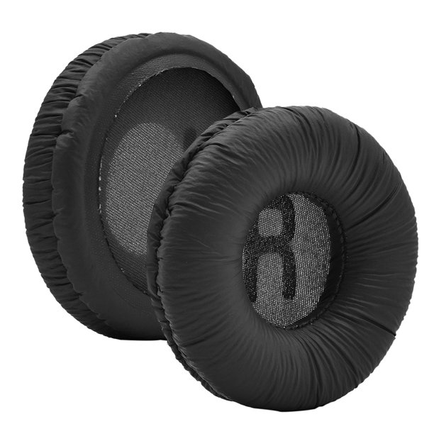 Almohadillas para Los Oídos Viscoelástica Cuero Proteico Likrtyny para JR300 T450BT T500BT Tune600 negro