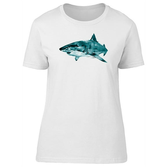 Swimming Shark T-Shirt Men -Image by Shutterstock, Male Large