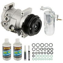 AC Compressor & A/C Kit For Chevy Silverado & GMC Sierra 6.6L Duramax Diesel 2004 2005 2006 - BuyAutoParts