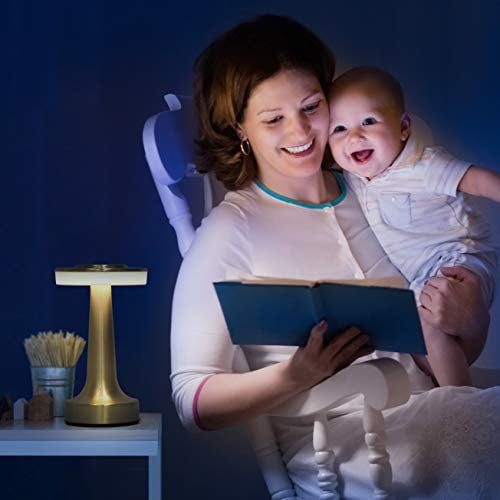 Night Light for Kids,Touch Bedside lamp,Rechargeable Wireless LED Nursery lamp 