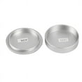 thumbnail image 5 of 3X Metal Body Cap and Lens Rear Cap Set for M39 Ltm Screw Mount Mcm39S（Silver）, 5 of 9