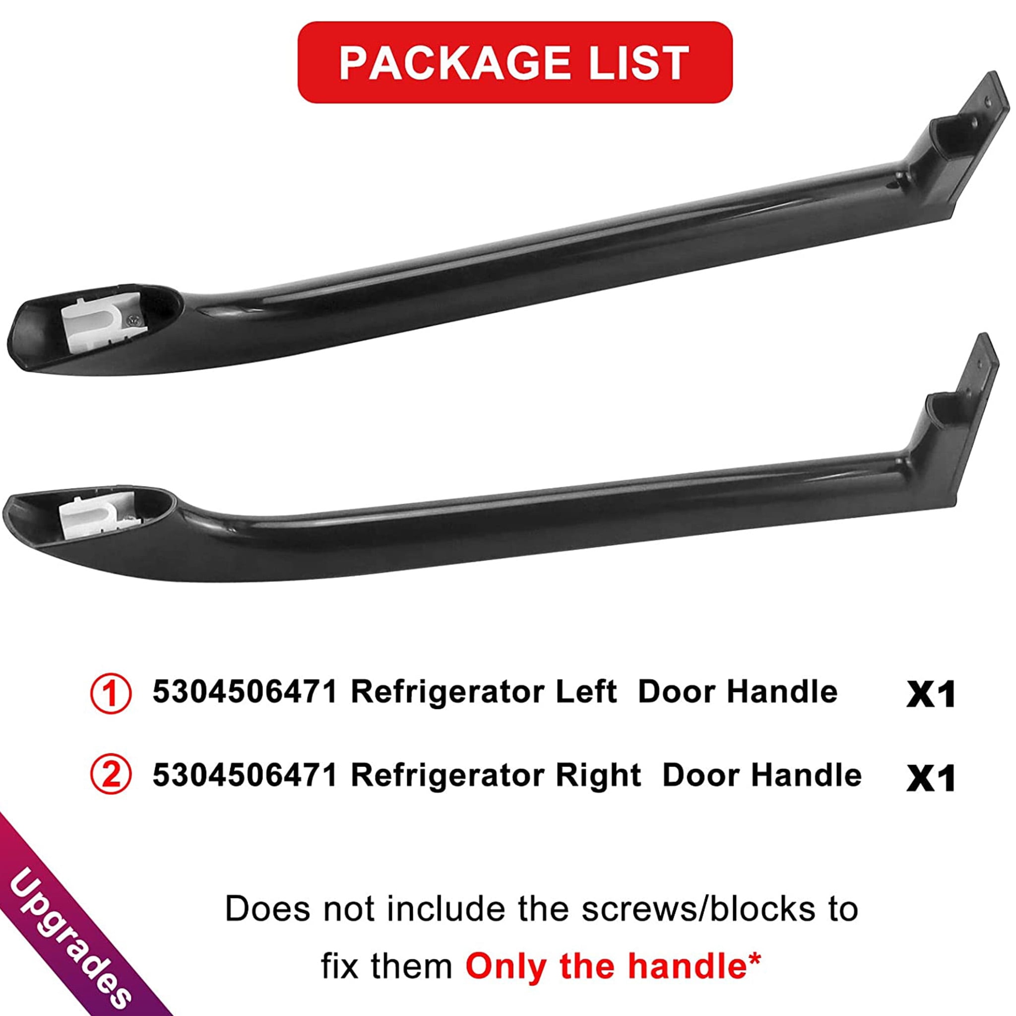 Beaquicy Refrigerator Door Handle Set for Frigidaire