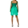 thumbnail image 4 of SAYOO Vestido casual femenino, cuello cuadrado de color sólido de verano, manga larga, S / M / L / XL SAYOO  moda, 4 of 9