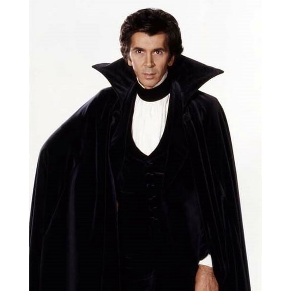 Frank Langella in his black cape looks dashing 1979 Dracula 24x36 inch poster