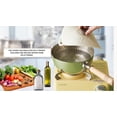 thumbnail image 5 of "Universal 5 Piece Silicone Lid Set: Microwave Splatter Cover Lid for Food- In Different Sizes – Spill-Proof, Suction, Bowl, Glass Bowl Lids, Pans, Pots, Complete with 1 Silicone Pot Handle Cover", 5 of 8