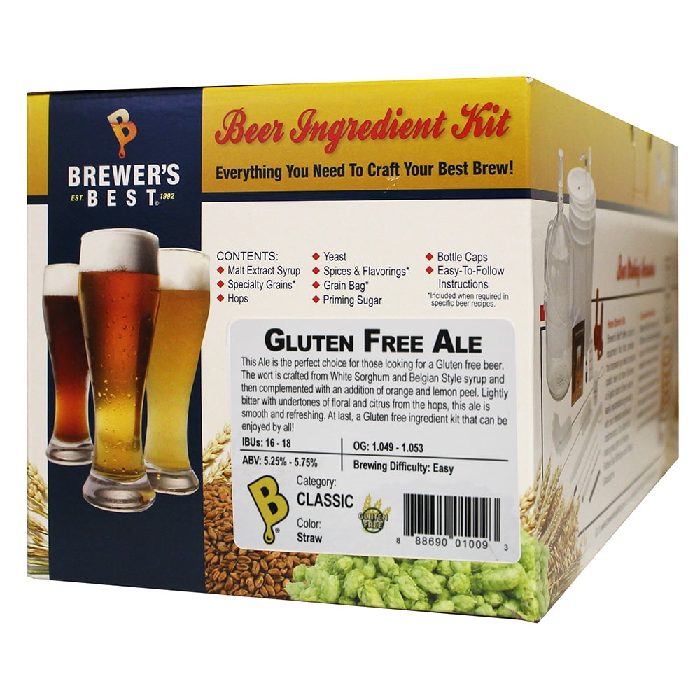 Brewer's Best Gluten Free Ale Beer Ingredient Kit