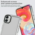 thumbnail image 6 of Case Compatible with Samsung Galaxy A05, Luxury Transparent Lightweight Non-Yellowing Anti-Scratch Ultra Thin Wireless Charging TPU+PC Back Case Designed for Samsung Galaxy A05, Clear, 6 of 6