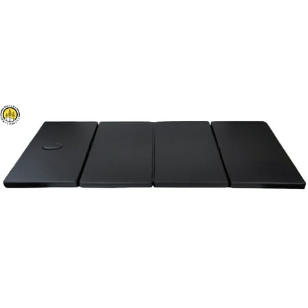 Shiatsu Mat Practitioner Thai Pad Tumbling Gym Mat With Case Black