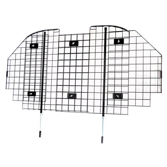Advantek Adjustable Car Pet Barrier, Black