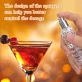 thumbnail image 5 of ABCISI 5-Pack Crystal Glass Spray Bottle for Home Bar and Travel Use,  Bar Vermouth Spritzer Cocktail Sprayer, Perfume Spray Bottle, Refillable Olive Oil Mister for Home Kitchen 30ml, 5 of 18