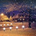 thumbnail image 3 of Solar Lights Outdoor 8 Pack LED Solar Globe Powered Garden Light Waterproof for Yard Patio Walkway Landscape In-Ground Spike Pathway Cold White, 3 of 5