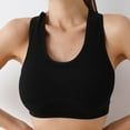 thumbnail image 2 of Nrmvnmi Summer Saving Sports Bras for Women,Padded Sports Bra Tank Top Sexy Crisscross Back High Impact Longline Workout Yoga Bra For Moms Gifts, 2 of 3