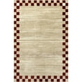thumbnail image 6 of Pompeii Checked Border Area Rug, 10' x 13', Pompeii Red, 6 of 6