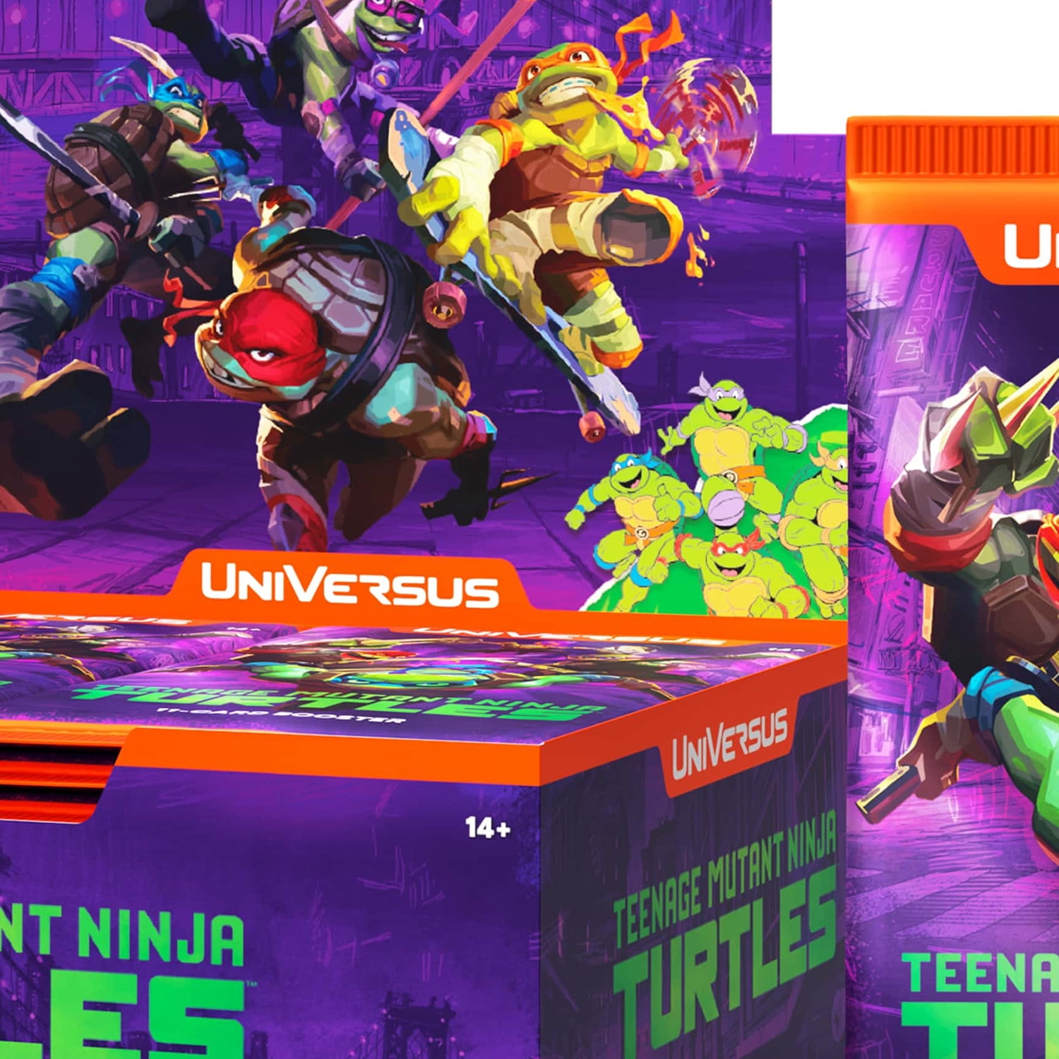universus tmnt booster box Teenage Mutant Ninja Turtles Collector Mox Boarding House illustrated by original co UniVersus Teenage Mutant Ninja Turtles