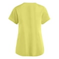 thumbnail image 3 of V-Neck Scrub Tops Women - Stretchy Pocket Nurse Scrubs with Medical Uniform Fit XL Polyester, 3 of 4