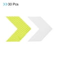 thumbnail image 3 of Uxcell Reflective Stickers, 30 Pack 2.36 x 2.36 Inch Adhesive Night Arrow Shape Safety Tape Reflector, Green, 3 of 5