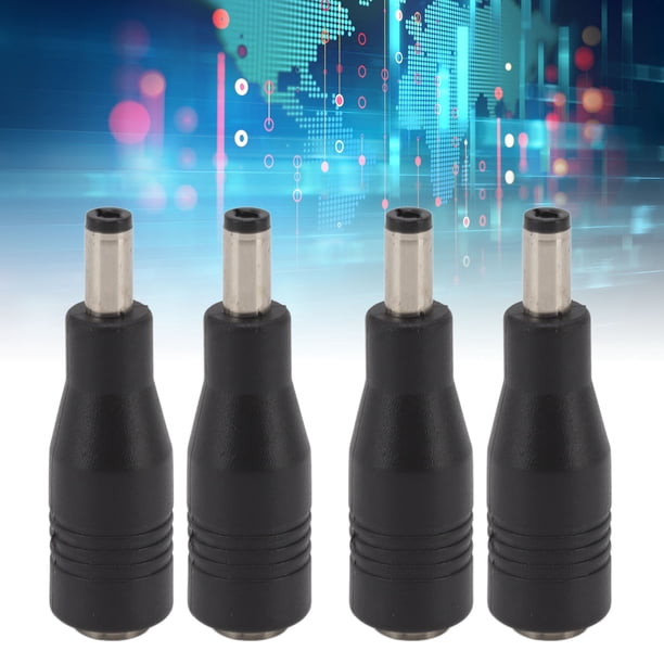 Adaptador de cc, enchufe y reproduce el conector 4pcs de alimentacia dc para computadora portátil