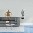 thumbnail image 2 of Escultura de hojas,Estatua de hoja de metal Escultura de hoja Decoración del hogar,Figura de hoja artística con decoraciones de hojas en la base,Figura de escritorio,Estatua de, 2 of 8