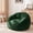Green, variant on Cat-Paw-Shaped Bean Bag Chair, Extra-Large Faux Fur Sofa with Premium, Ultra-Soft Faux Fur, Comfortable Single-Person Reading and Relaxation Chair-Ideal Furniture,Pink