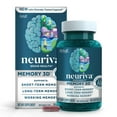 thumbnail image 3 of Neuriva Memory 3D Brain Supplements for Memory and Focus, Vitamin B12 & B6, Folic Acid, 50 Count Capsules, 3 of 12