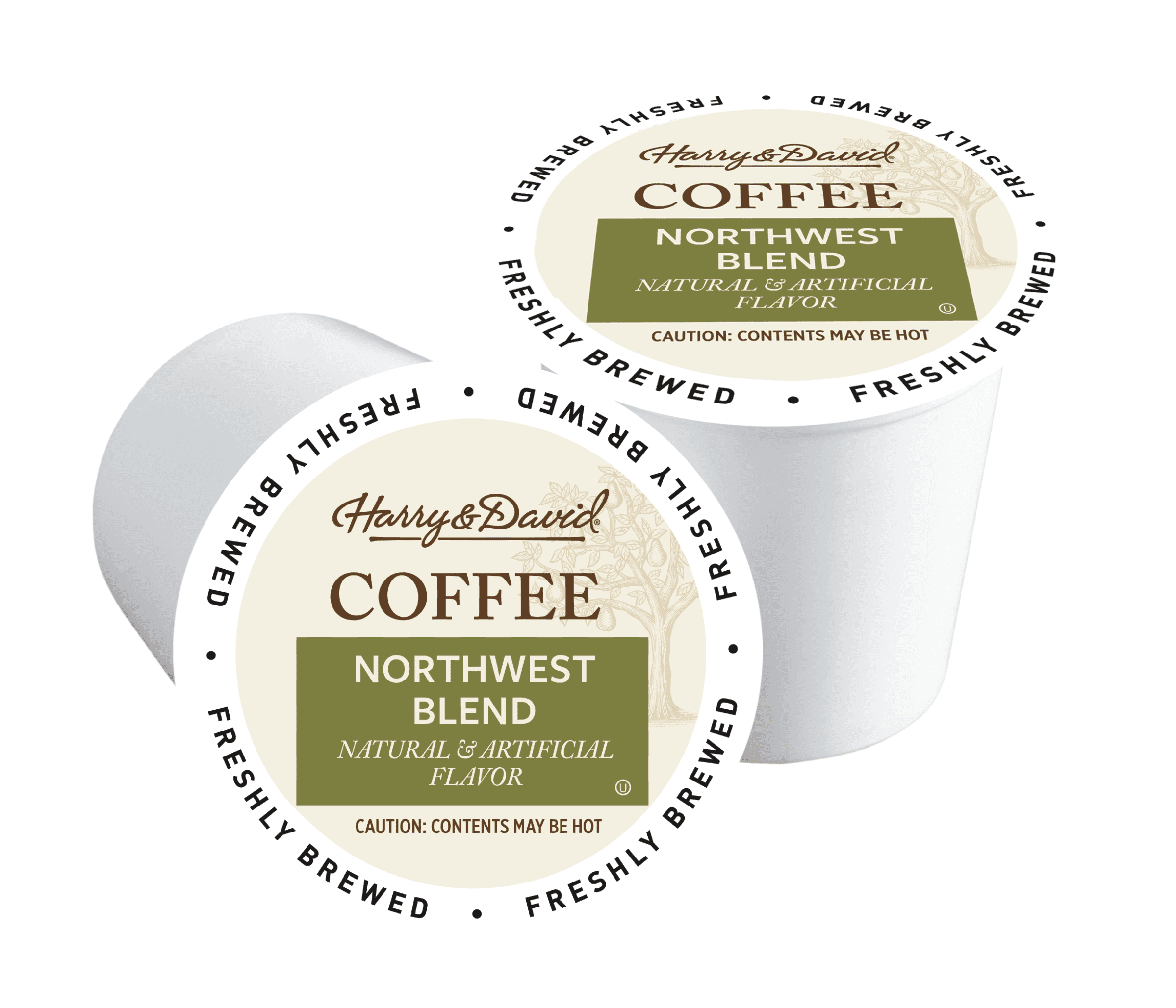Harry & David Northwest Blend, Single Serve Coffee Pods, Medium Roast, 72 Count (Compatible with Keurig Brewers)