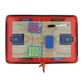 thumbnail image 1 of Tablero de entrenamiento de baloncesto Estrategia Entrenamiento Portapapeles con tamaño de pliegue: 28.2x20cm / Tamaño de despliegue: 42x28.2c Soledad  Tablero de entrenamiento de baloncesto, 1 of 8