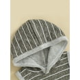 thumbnail image 5 of vera natura Baby Boy Hooded Jumpsuits Summer Sleeveless Striped Print Pocket Jumpsuits, 5 of 8