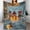 Flannel Blanket Halloween Cat Witch with Pumpkins and Bats blanket 30"x40" 1, variant on GXFC Halloween Cat Witch blanket, comfortable and soft, warm casual blanket, printed design, winter sofa dormitory home decoration, must-have travel product. Size is 50x60 inches.